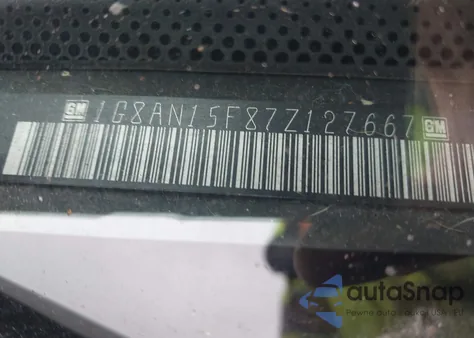 2007 Saturn Ion 2 from USA, damaged, VIN 1G8AN15F87Z127667